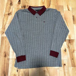 BRIXTON Long Sleeve Knit - Grey - Large